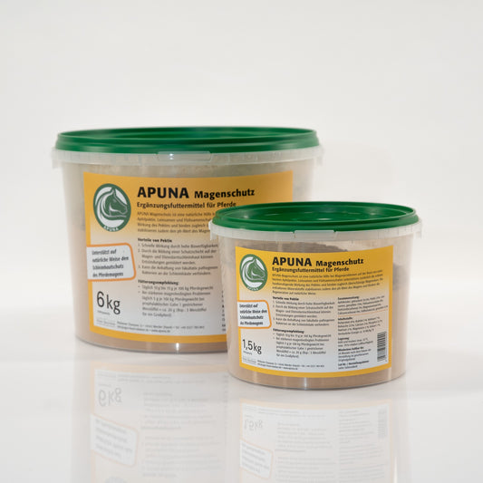 Zwei Eimer verschiedener Größe mit Magenschutz von APUNA