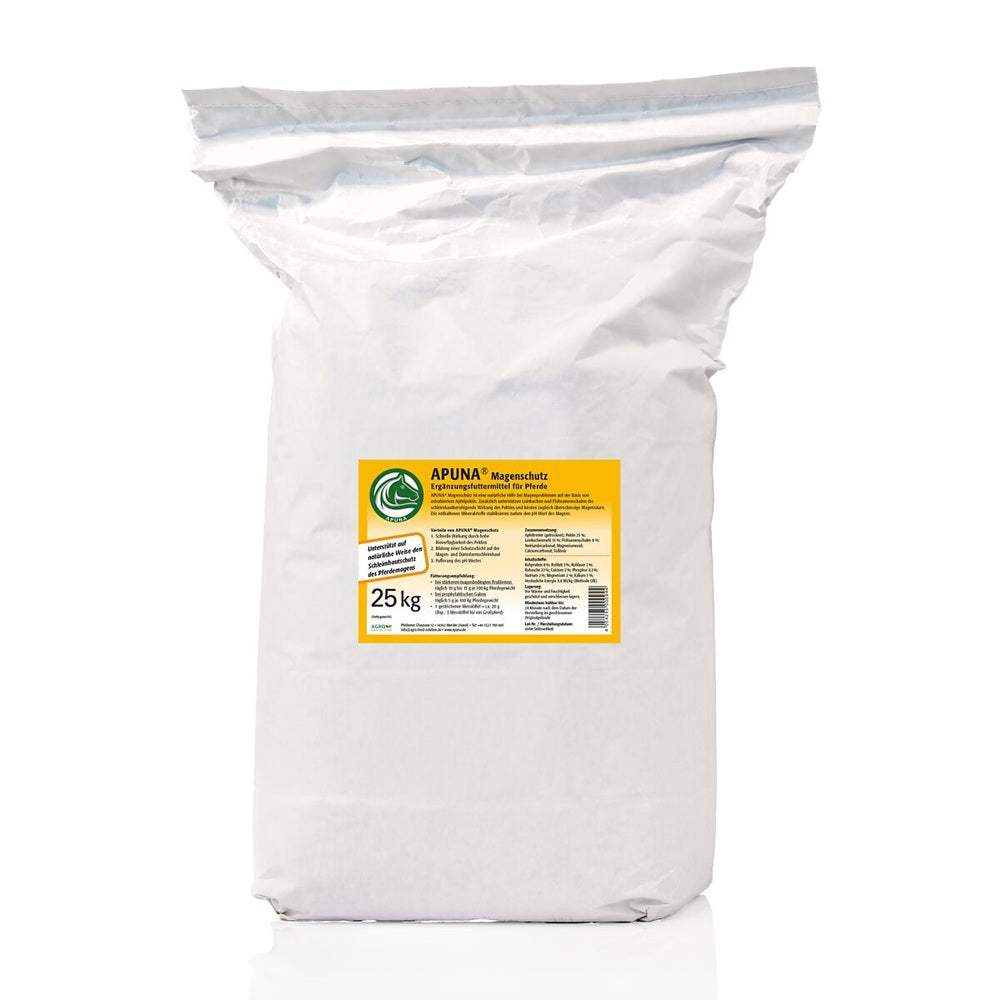 Sack mit 25 kg Magenschutz von APUNA
