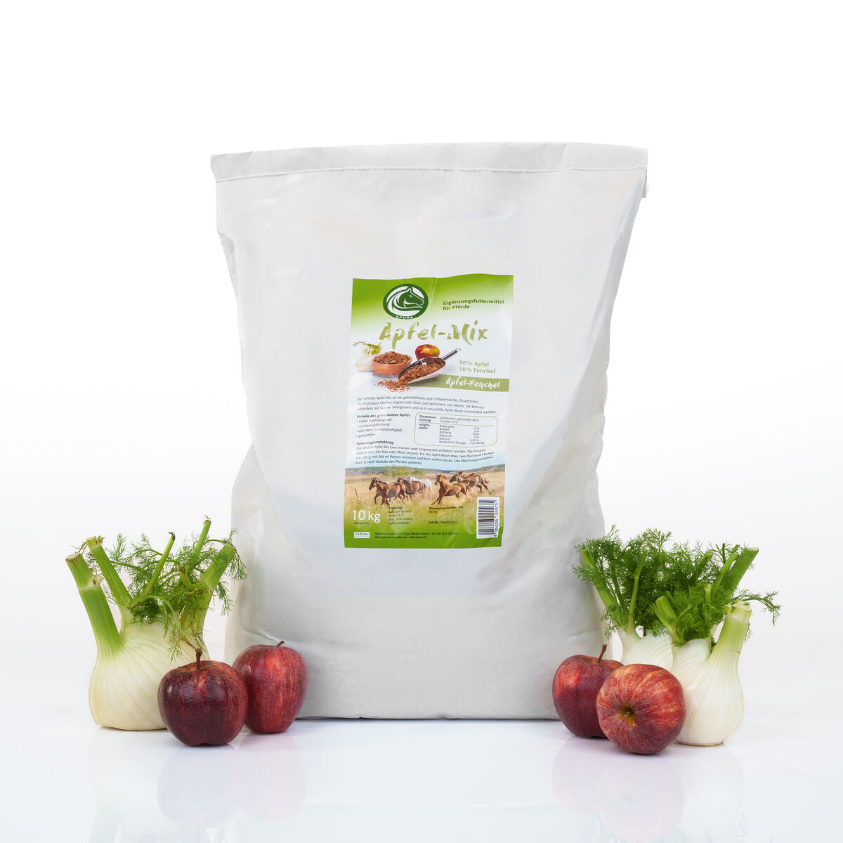 Sack mit 10 kg Apfel-Mix mit Fenchel von APUNA